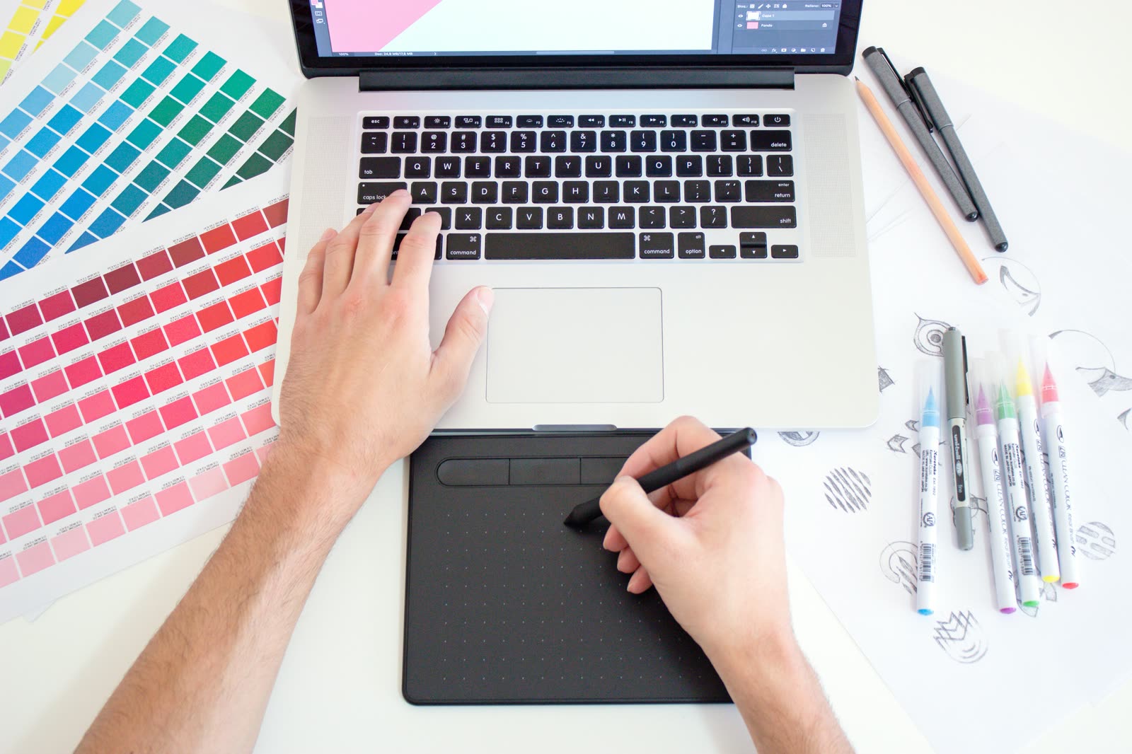 Foto del servizio di Grafica e Brand Identity di Vorak Studio